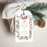 RusticWinter Christmas Girl Babydusche Einladung Geschenkanhänger<br><div class="desc">Zeigen Sie Ihre Wertschätzung mit unserem Winter Christmas Girl Baby Shower Danke, Favor Tag, mit heiligen und Winter Grün geschmückt. Ideal, um Ihren Gastgeschenken eine festliche Touch hinzuzufügen, ist dieser Tag ein schöner Weg, um Ihren Gästen zu danken, dass sie die Ankunft Ihres Kleinen gefeiert haben. Passende Artikel in unserem...</div>