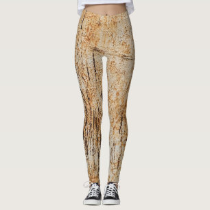 Rustige Farben verbinden sich in korrodierter Meta Leggings