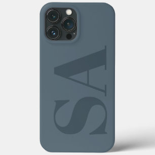 Rustik Blaue Wasserfarbe Minimalistisch Modern Case-Mate iPhone Hülle