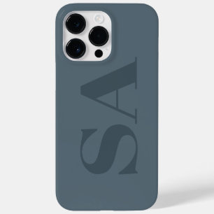 Rustik Blaue Wasserfarbe Minimalistisch Modern Case-Mate iPhone 14 Pro Max Hülle