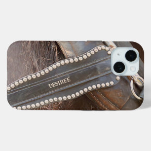 Rustik braunes Country-Western-Pferd Case-Mate iPhone Hülle