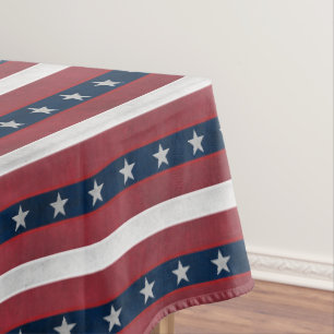 Rustikal 4. Juli Tablecloth Tischdecke