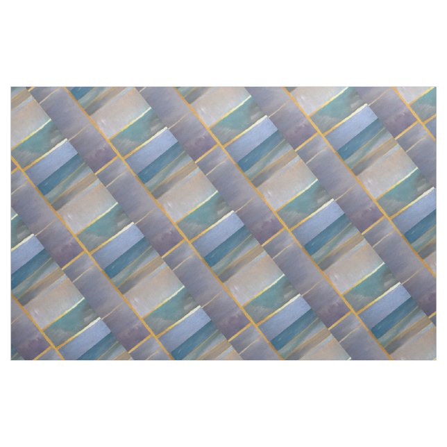 rustikal Abstrakt | Erdnasskorn Stoff (Yard (91,4 cm))