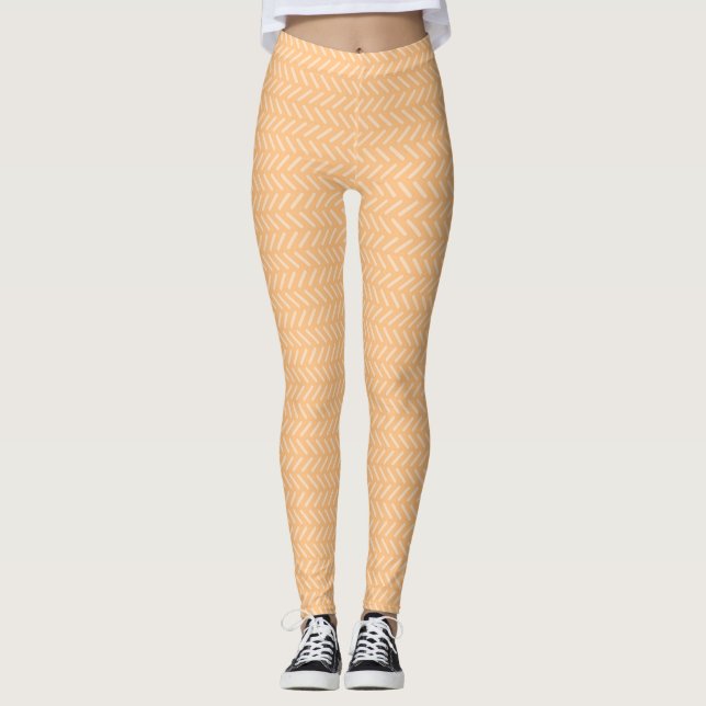 rustikal aquamarin leggings (Vorderseite)