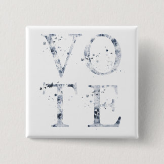 Rustikal Blue Vote Button