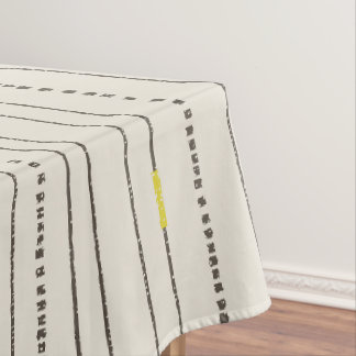 Rustikal Boheme Moderne Linien Punkte minimalistis Tischdecke