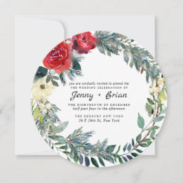 Rustikal | Botanische Winterhochzeit
