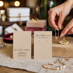 Rustikal-braune Kraftsackkarton