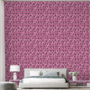 Rustikal Elegant Floral Tapete