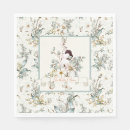 Rustikal, etwas sonnig ist ein floraler Girl-Cotat Serviette