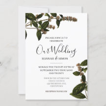 Rustikal-florale Vintag Elegante Hochzeit