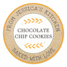 Rustikal gebacken mit Liebe Backgeschenk