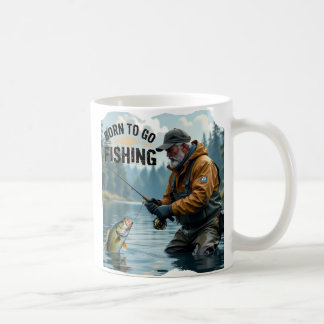 Rustikal Geboren zu gehen Grandpa Kaffeetasse