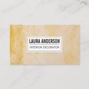 Rustikal-gelber Grunge Hintergrund Visitenkarte