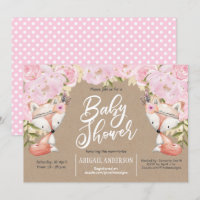Rustikal, Holz, Rosa Blüte, Babydusche