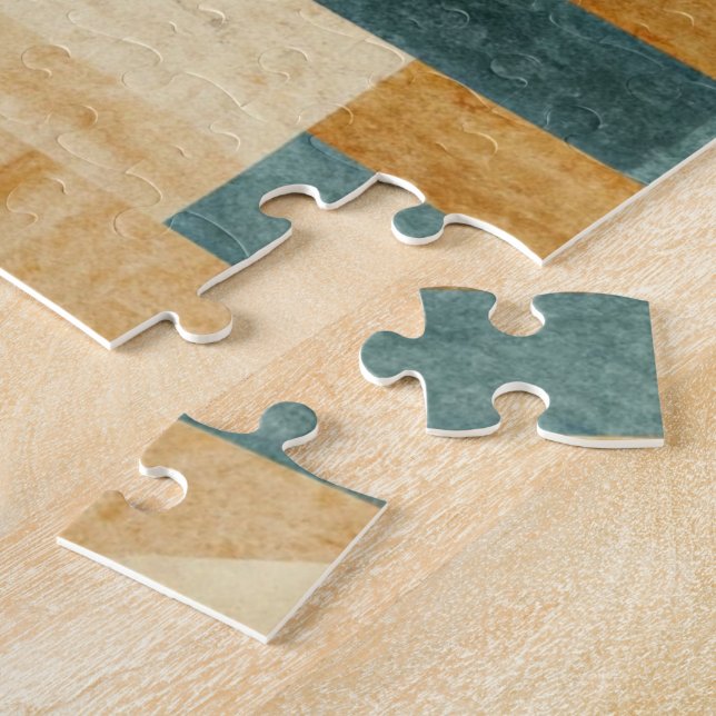 Rustikal/Hütte/Lodge/Berg Puzzle (Seite)