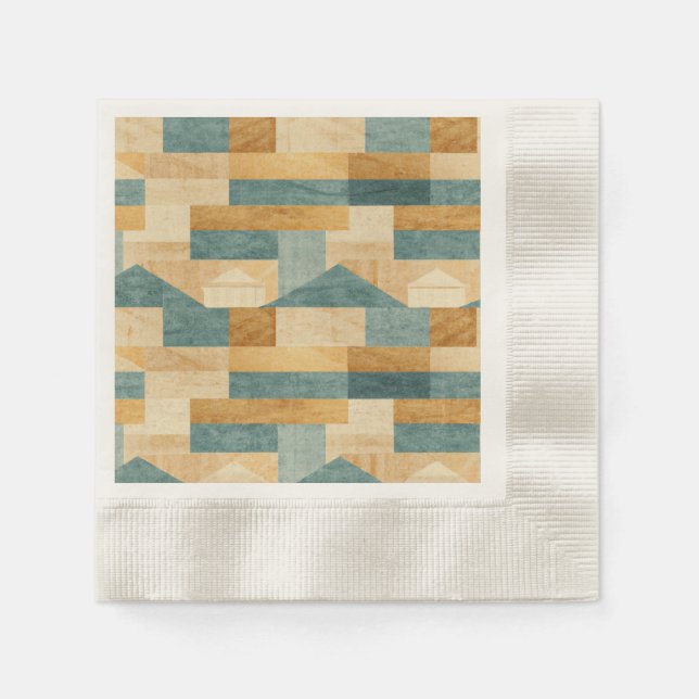 Rustikal/Hütte/Lodge/Berg Serviette (Vorderseite)