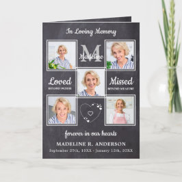 Rustikal liebende Erinnerung 5 Fotos Gedenkfeier Programm