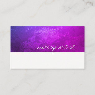 rustikal / Lila Visitenkarte