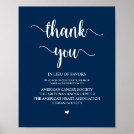Rustikal, Navy Blue, Hochzeitsspende, Beitrag Poster
