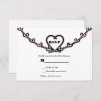 Rustikal Rosa Heart Vine Wedding Verlobung UAWG