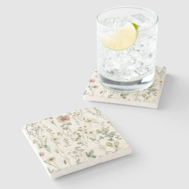 Rustikal Steinuntersetzer