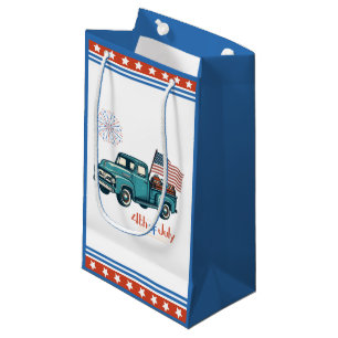 Rustikal/Vintag 4. Juli Kleine Geschenktüte