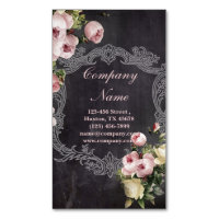 rustikal Vintage Botanische Tafel mit Blumen