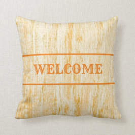 Rustikal, Western, rostfarben, willkommen Kissen