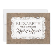 Rustikal wirst du meine Trauzeugin sein| Überlaufh