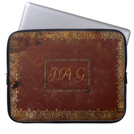 Rustikale Abdeckungs-viktorianischer Charme Laptopschutzhülle