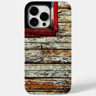 Rustikale abgeblätterte Holzmalerei-Wand Case-Mate iPhone 14 Pro Max Hülle