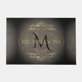 Rustikale alte Welt Elegance Name | Ursprünglich | Fußmatte