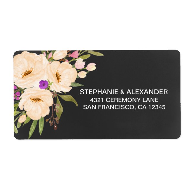 Rustikale Anemones-Tafel (Vorne)