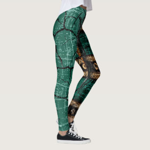 Rustikale Antike Antike Renaissance Kuppel 1 Leggings