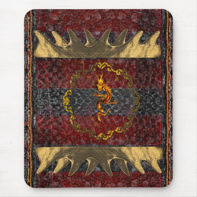 Rustikale Antike Renaissance Tome 3a Mousepad (Vorne)