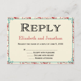 Rustikale Antwort auf Hochzeiten: Red & Turquoise 