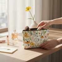 Rustikale Aquarell-Wilde Blume Logo für Unternehme