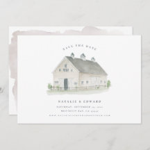 Rustikale Aquarellmärsche Hochzeit speichern das D