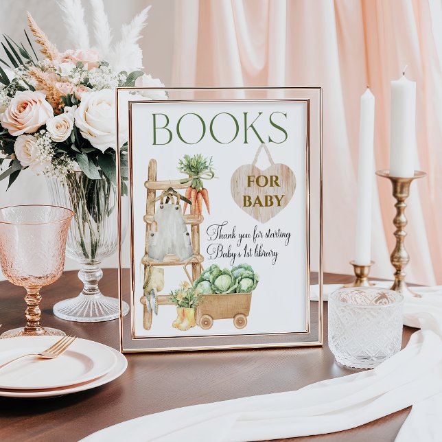 Rustikale Babyduschgetränke auf dem Bauernhof Poster (Von Creator hochgeladen)