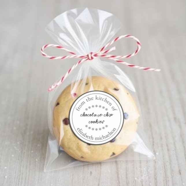 Rustikale Backwaren Runder Aufkleber (Von Creator hochgeladen)