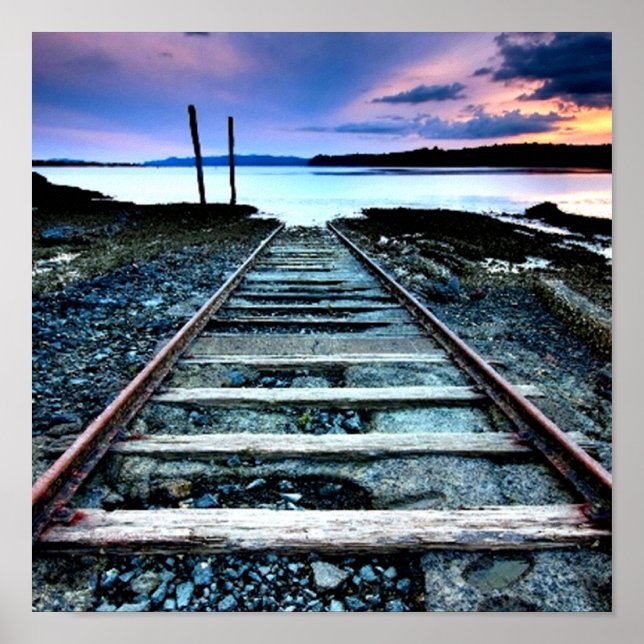 Rustikale Bahn Poster (Vorne)