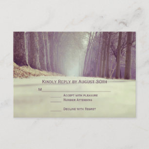 Rustikale Baumbestände Hochzeit im Herbst RSVP Kar