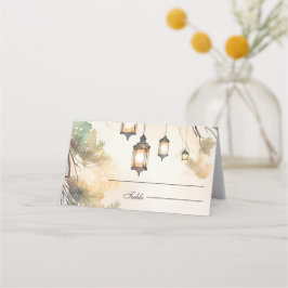 Rustikale Baumhütte Botanische Laternenleuchten Ho Platzkarte