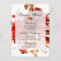 Rustikale Beauty Floral Gerahmt Wasserfarbe Bohemi