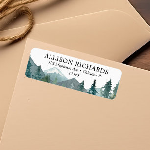 Rustikale Berge Themenhochzeit im Freien