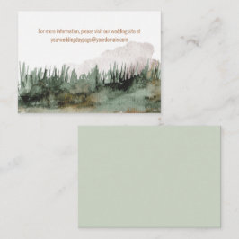 Rustikale Berglandschaft Besuchen Sie unsere Websi Begleitkarte