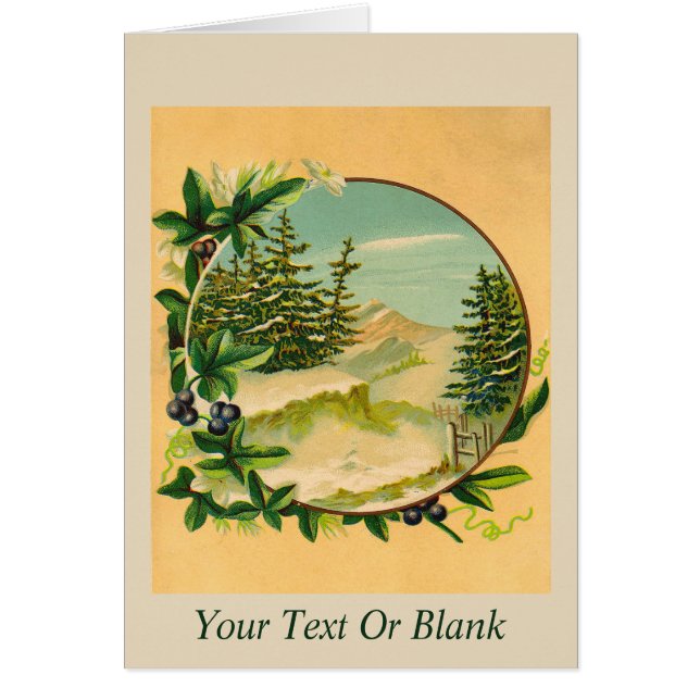 Rustikale Bergwelt (Vorne)