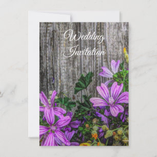 Rustikale Blume an Bord