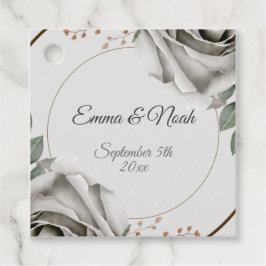 Rustikale Blume Geschenkanhänger